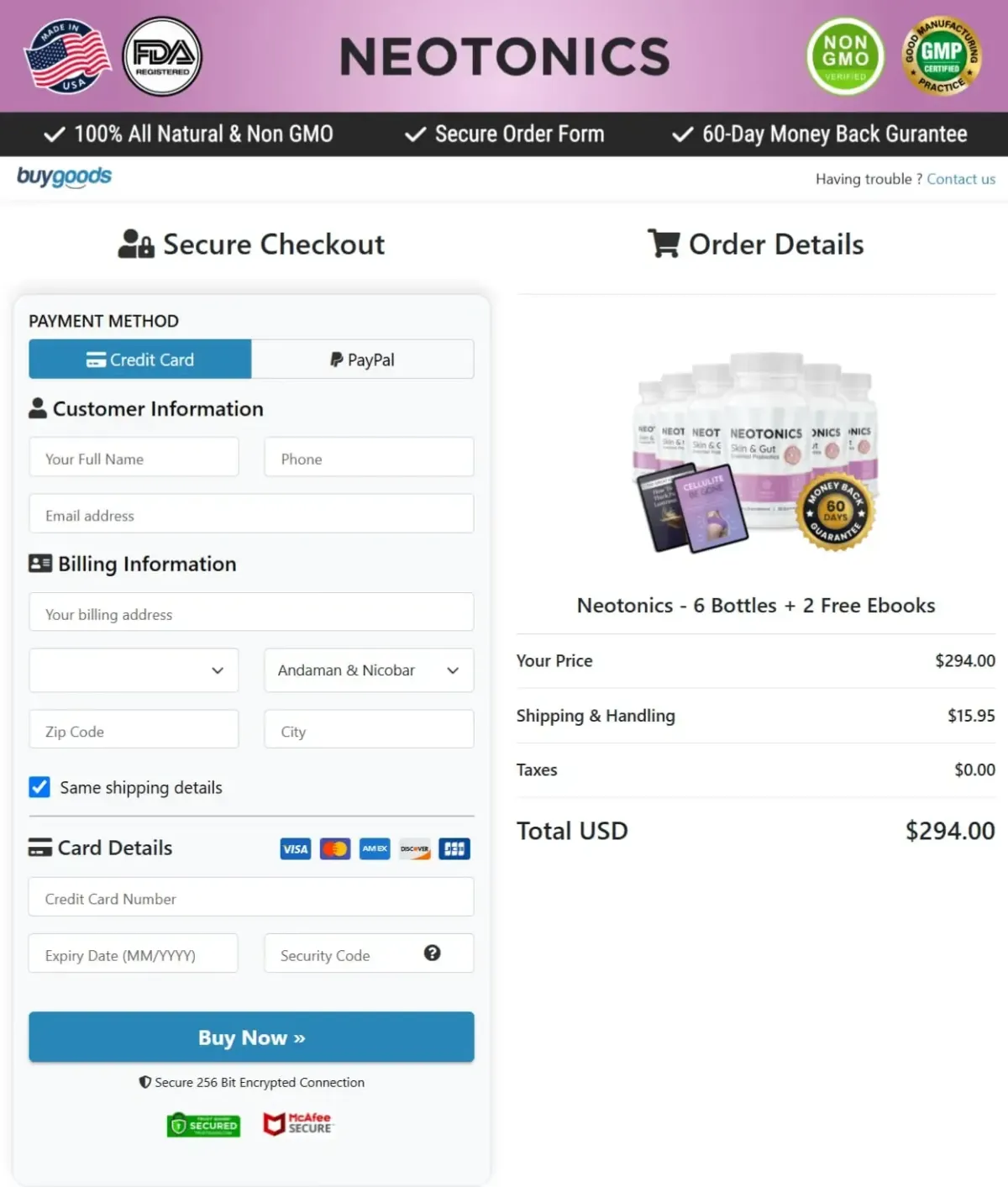 neotonics sale