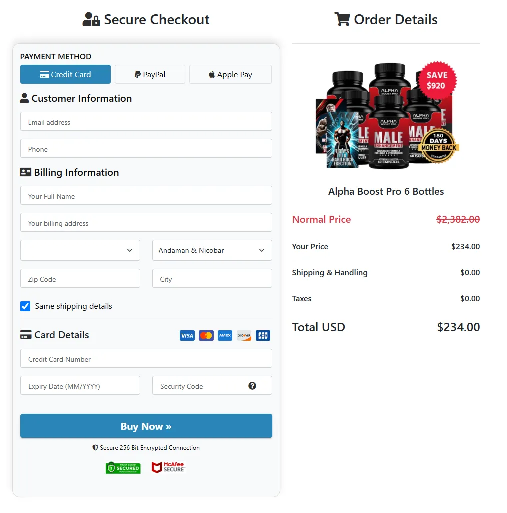 alpha boost pro official webite