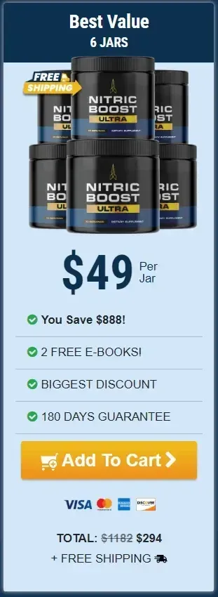 Nitric Boost Ultra order