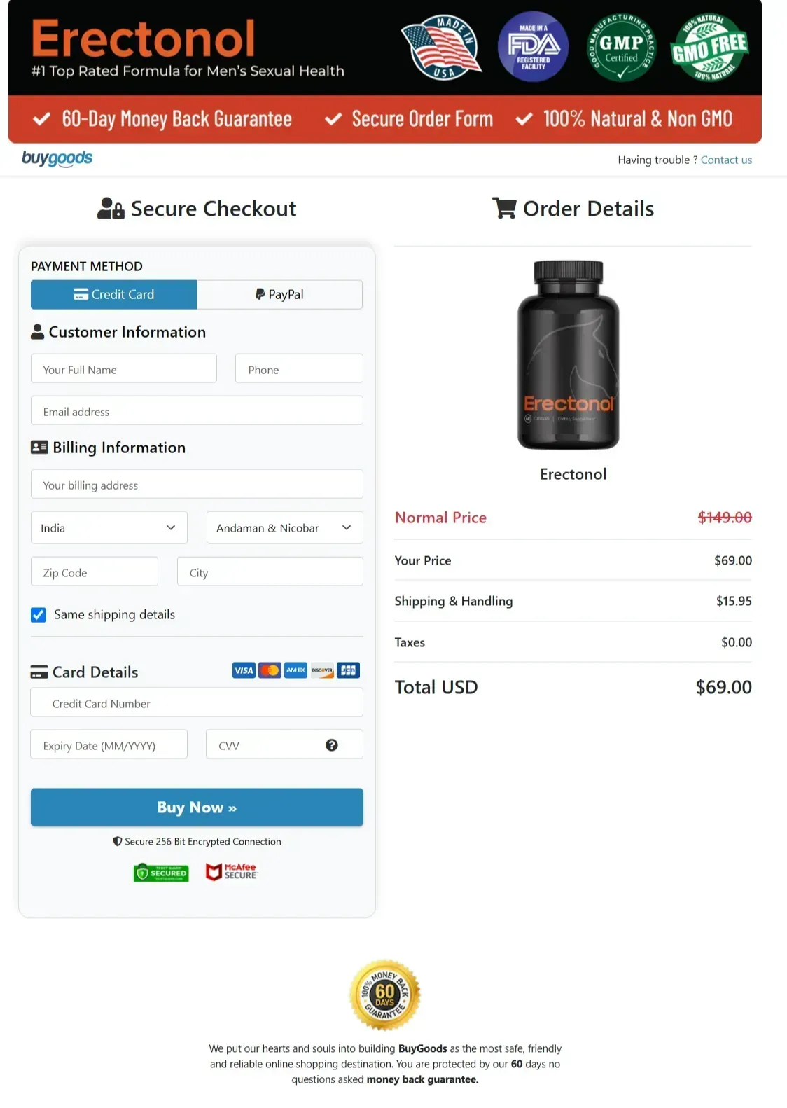 erectonol official webite