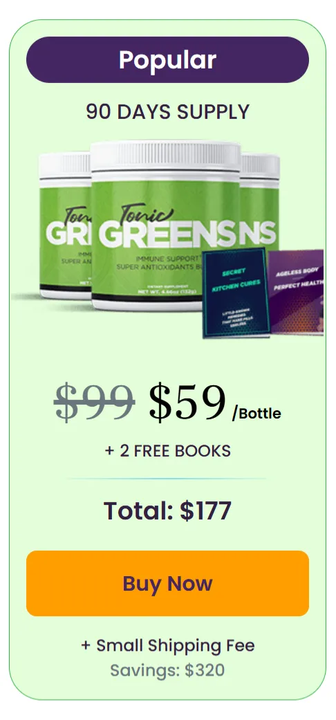 Tonic Greens supplement
