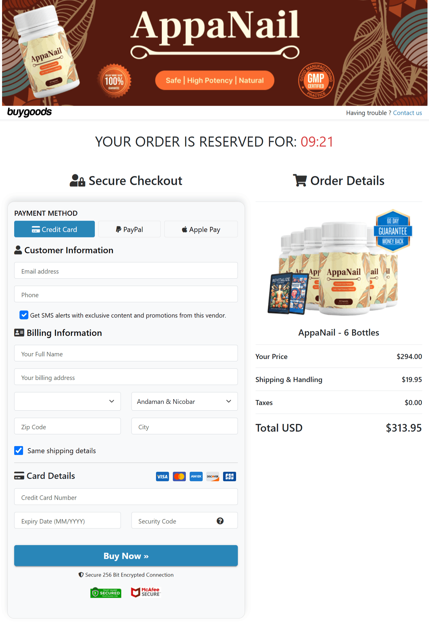 AppaNail official webite