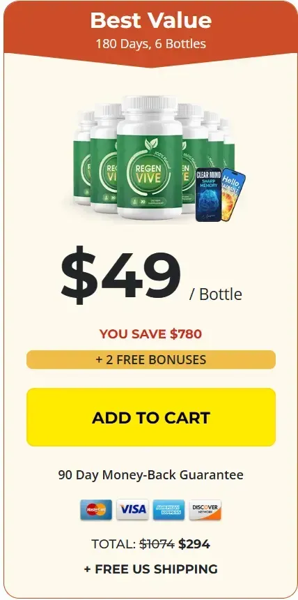 RegenVive order