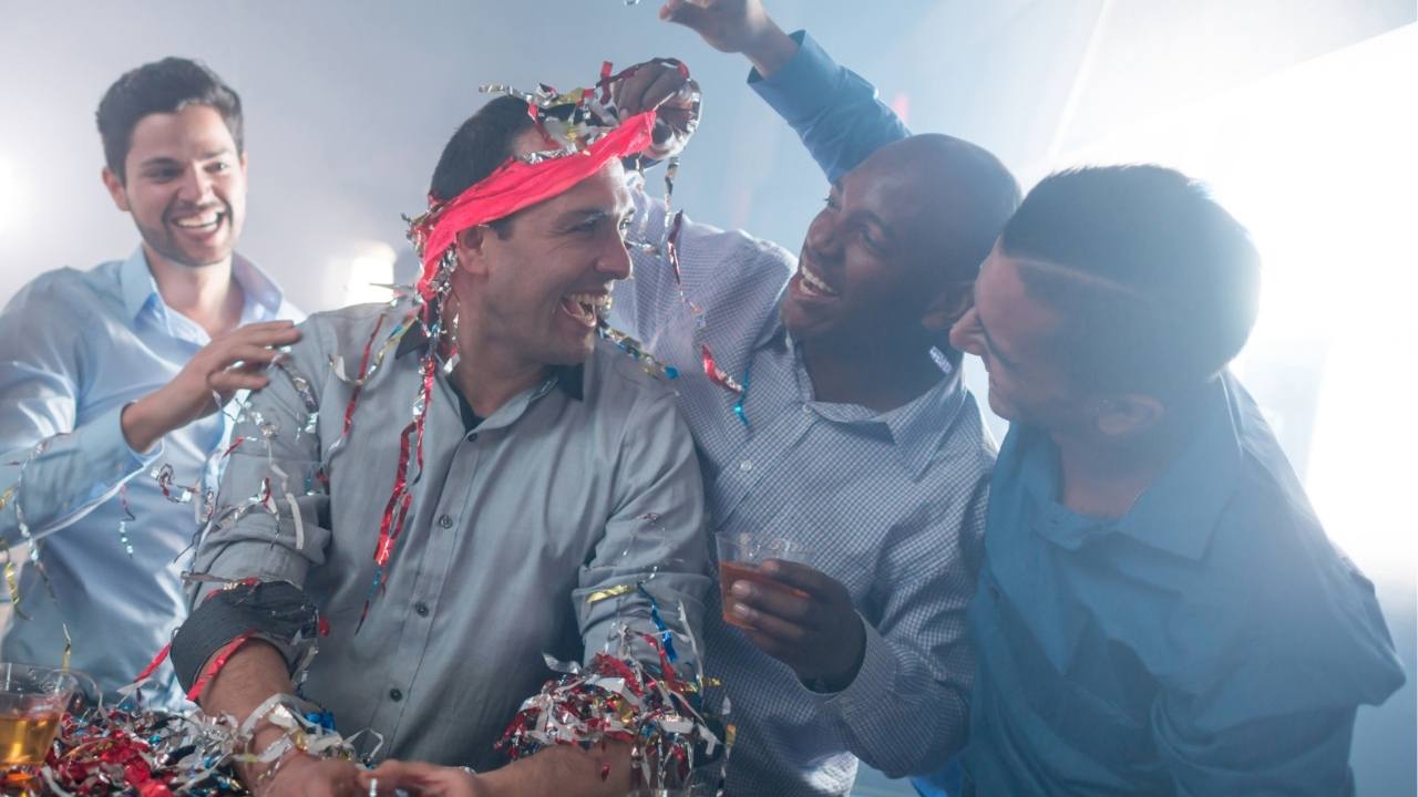 Newport Beach bachelor party bus