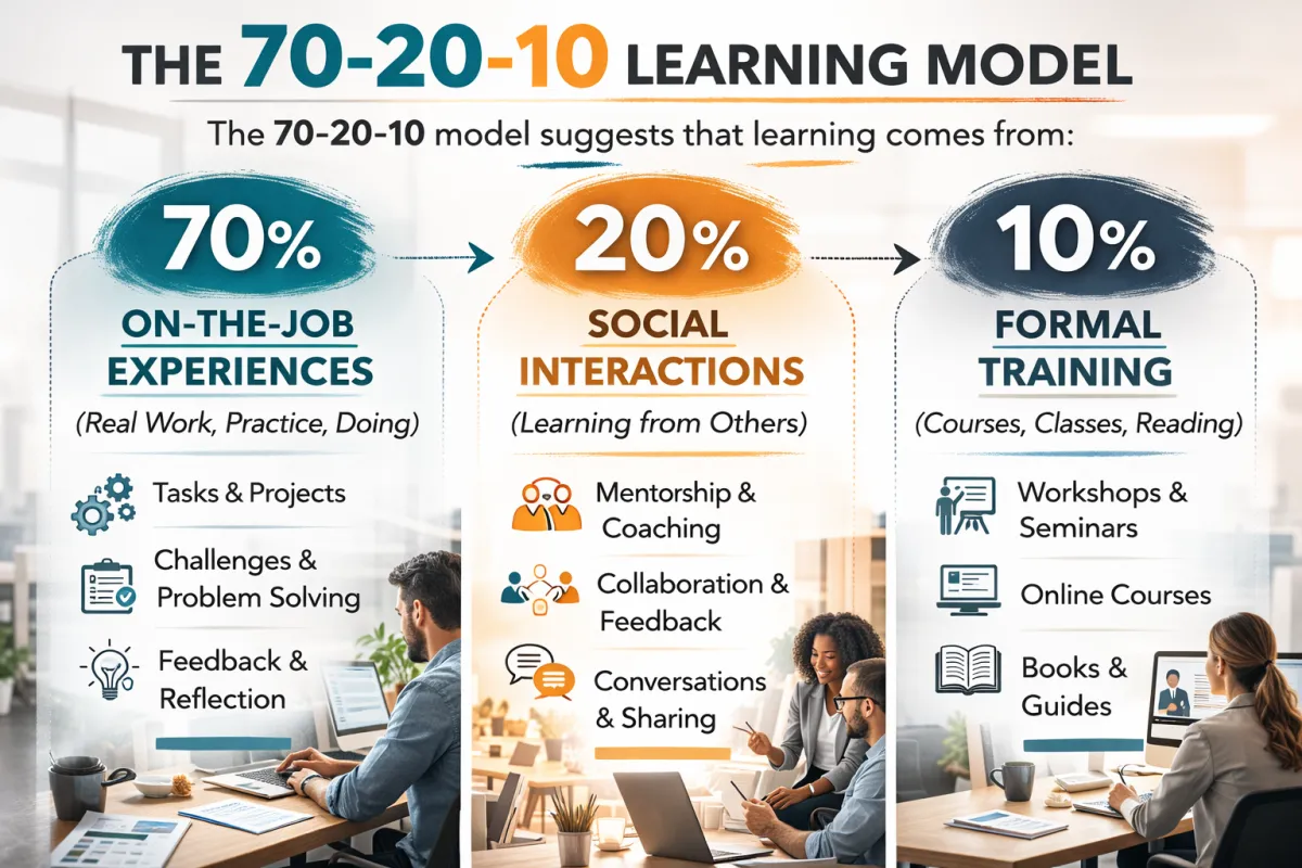The 70-20-10 Learning Model