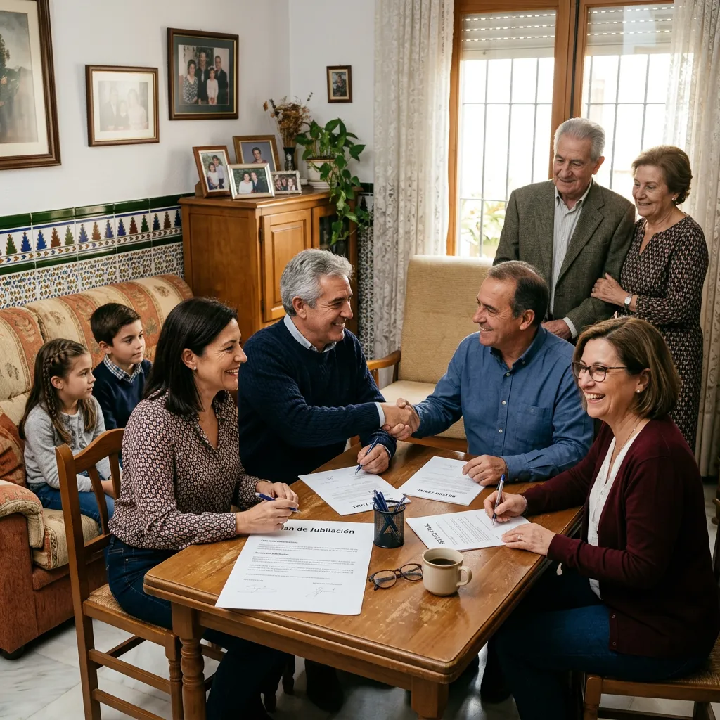 David and Viviana Cortes conducting an attentive bilingual financial consultation with clients