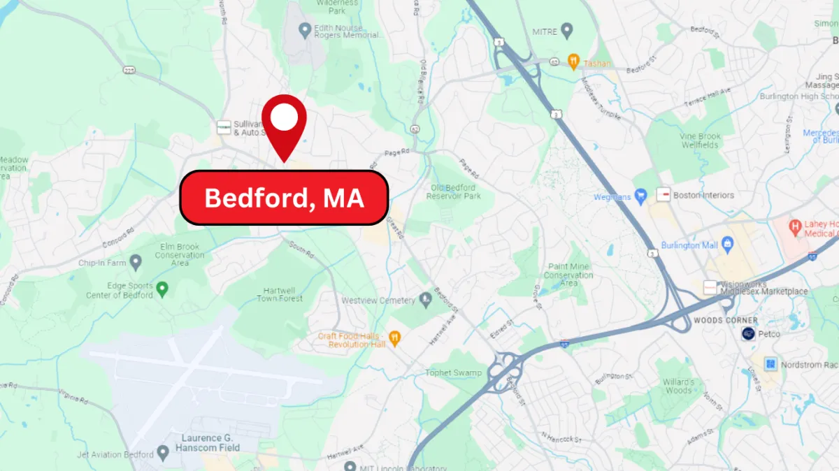 Violin lesson location in Bedford, MA