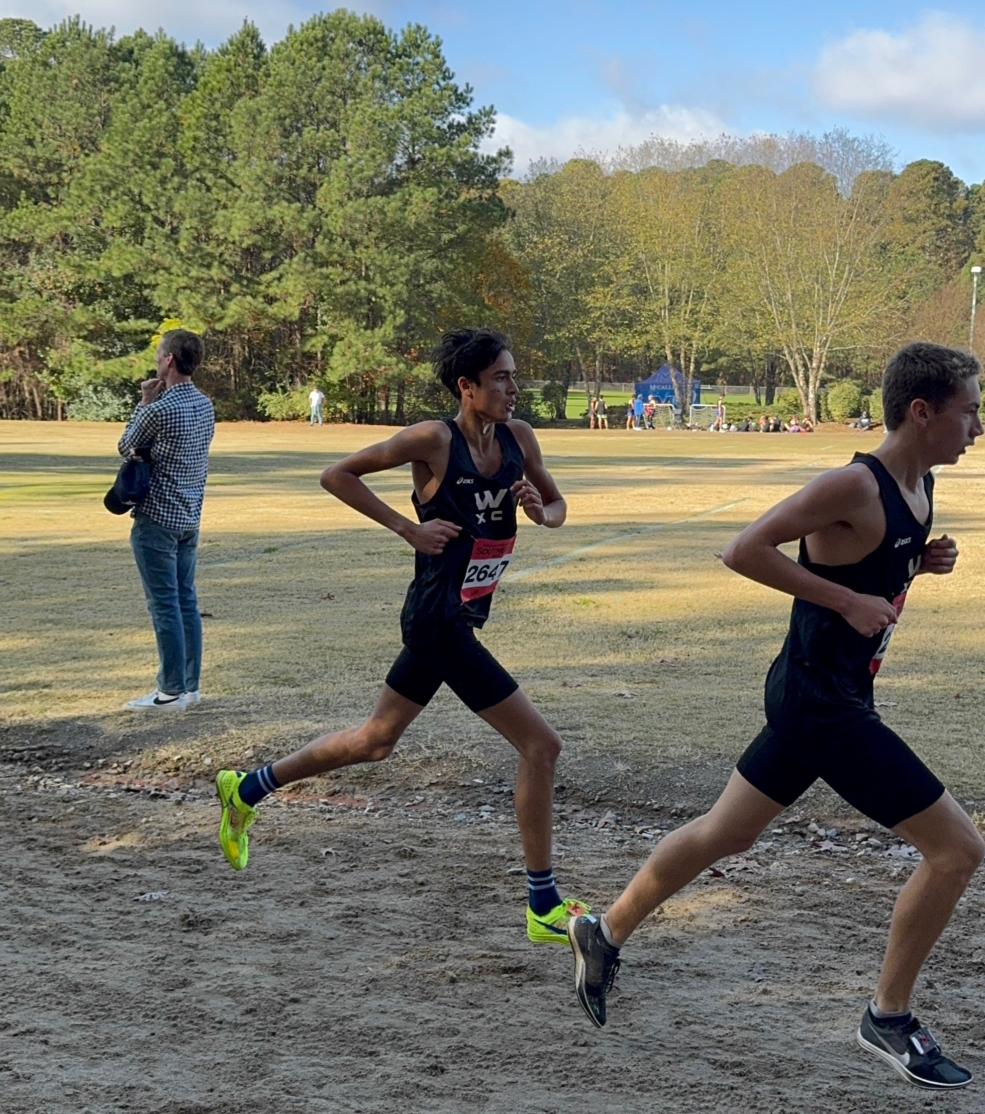 Adam is pictured here with his friend Jeremy Pastor at Brandywine Creek State Park