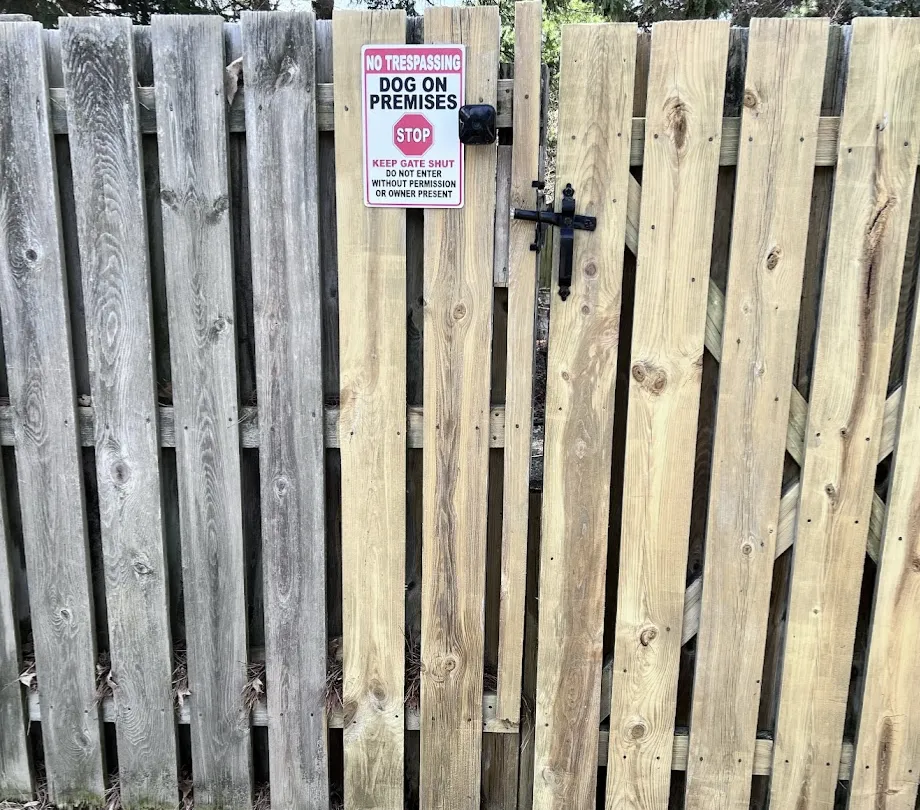 Kalamazoo Residential and Commercial Pressure Washing Blue Wheel Pressure Washing Fence Cleaning