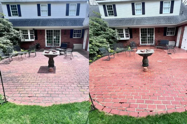 Kalamazoo Residential and Commercial Pressure Washing Concrete Cleaning Blue Wheel Pressure Washing