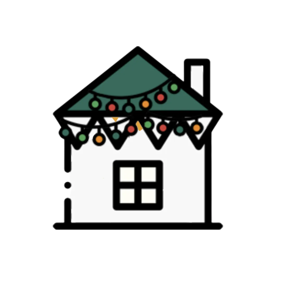 Blue Wheel Pressure Washing Professional Christmas Lights Installation