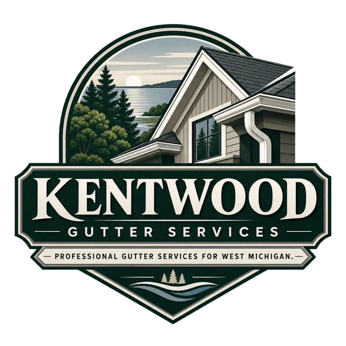 Professional gutter services in Kentwood, Michigan.