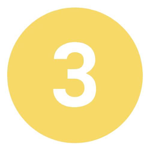 3 in a circle