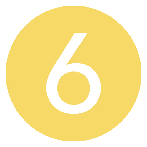 6 in a circle