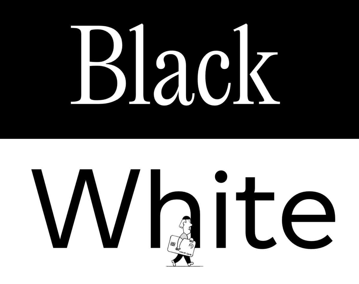 black and white panda pay