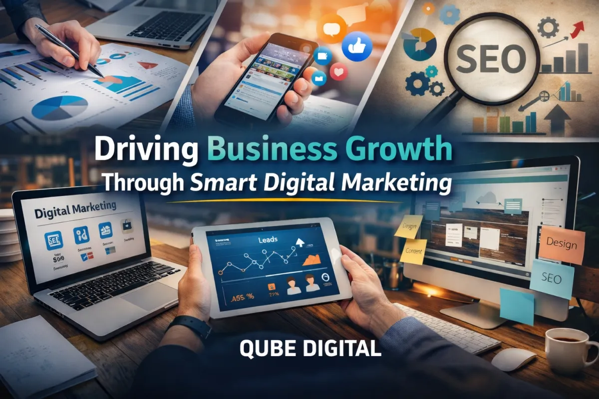 Qube Digital: Driving Business Growth Through Smart Digital Marketing Strategies
