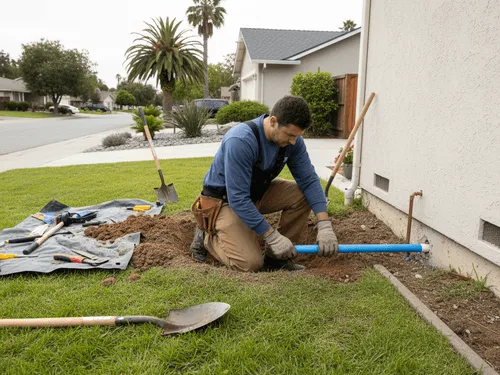 Water Line Replacement in San Mateo, CA