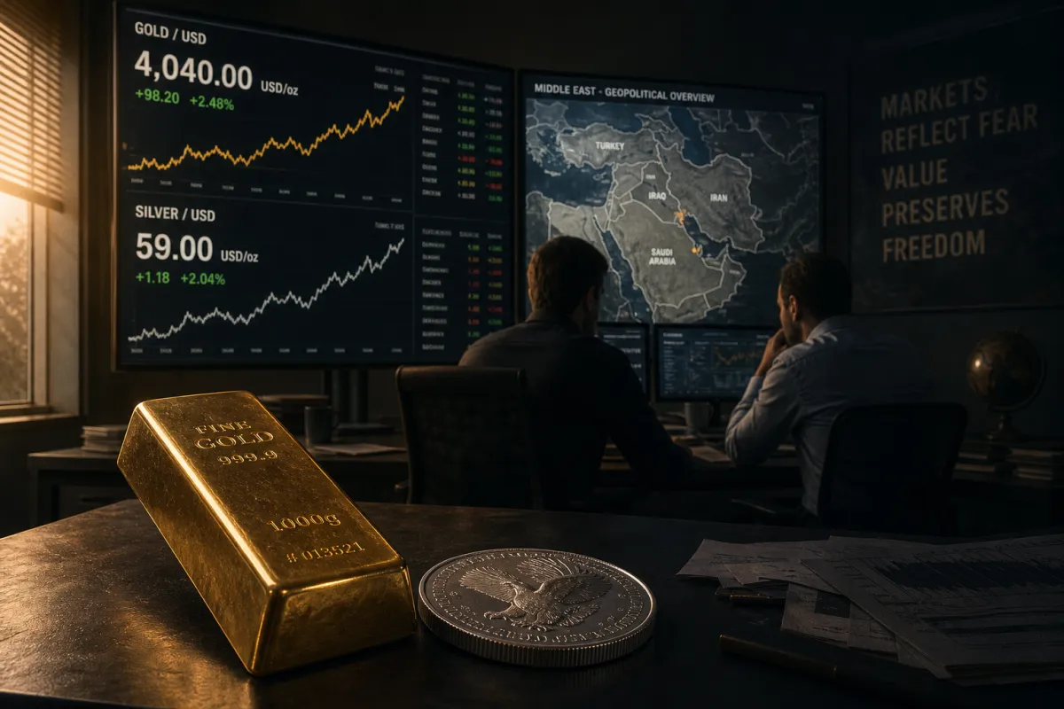 Precio oro sube a 4.040 $ hoy: claves del 21 julio 2026