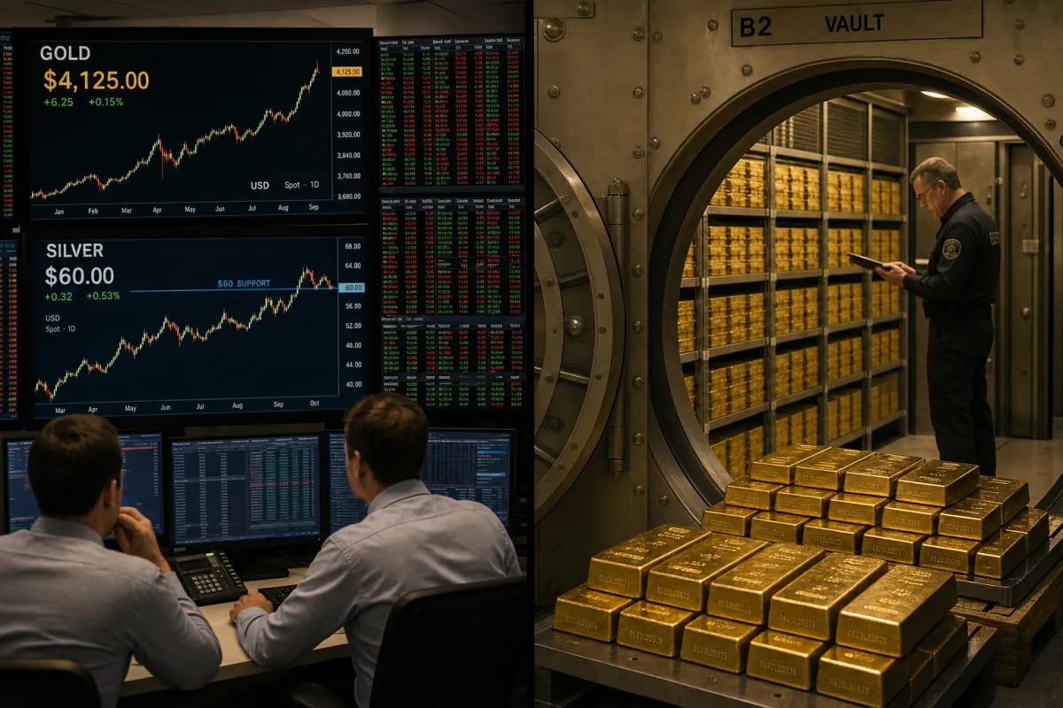 Precio oro y plata hoy: claves del 10 julio 2026