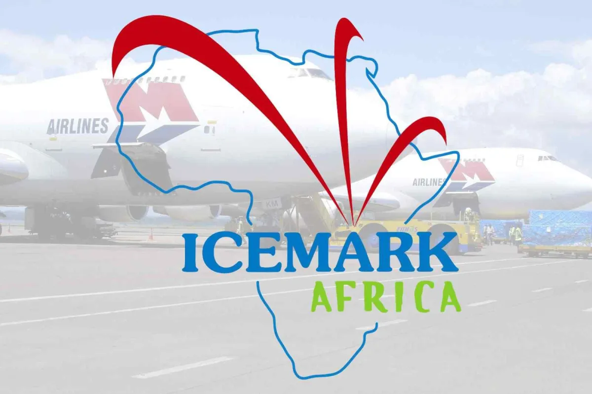 Fresh produce being loaded onto international cargo planes at Entebbe Airport for Mashaba TM’s airfreight exports to UK and EU wholesale markets.