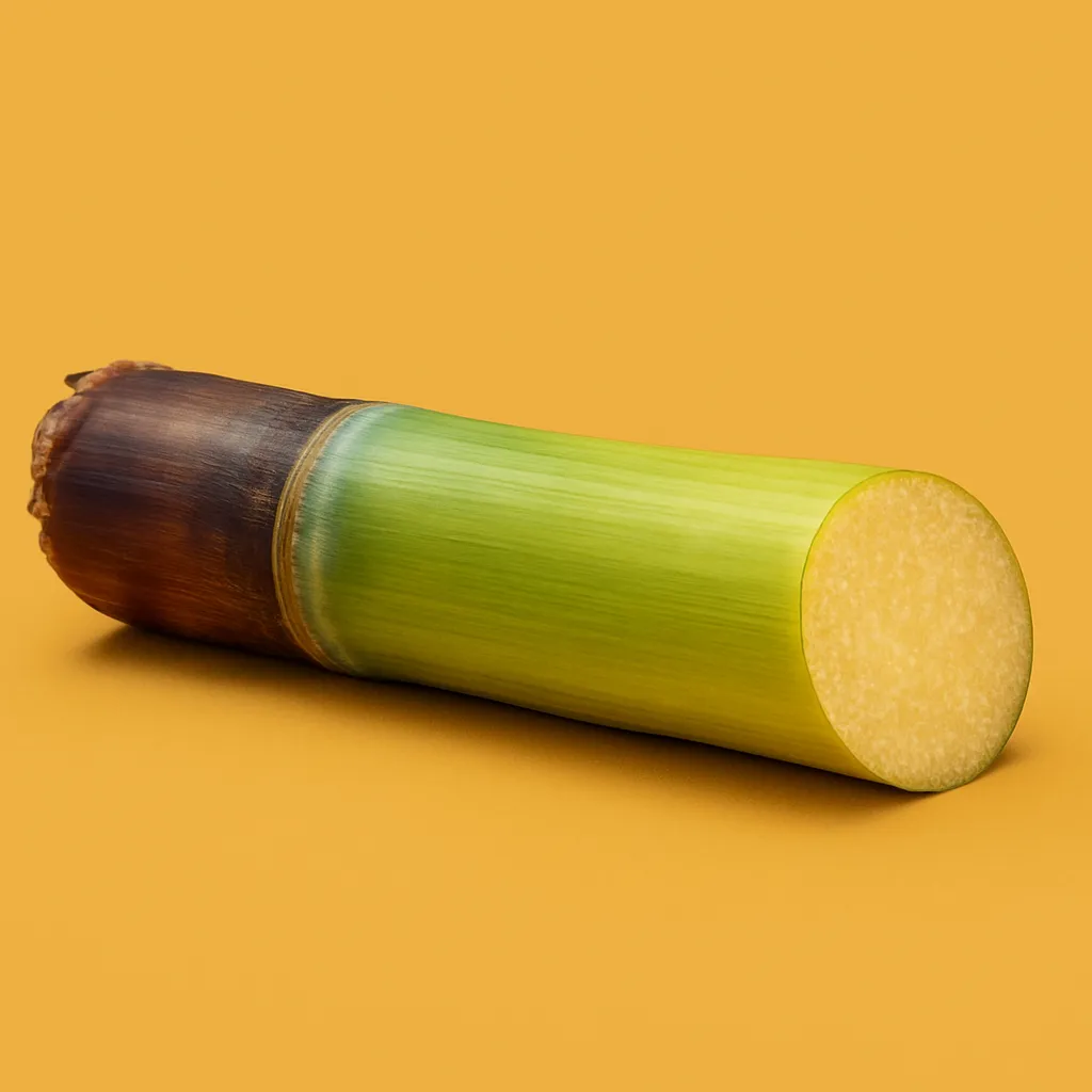 Ugandan fresh-cut sugar cane – sweet, juicy, bulk-packed and export-ready, air-freighted directly to UK, EU, and Gulf wholesale markets.