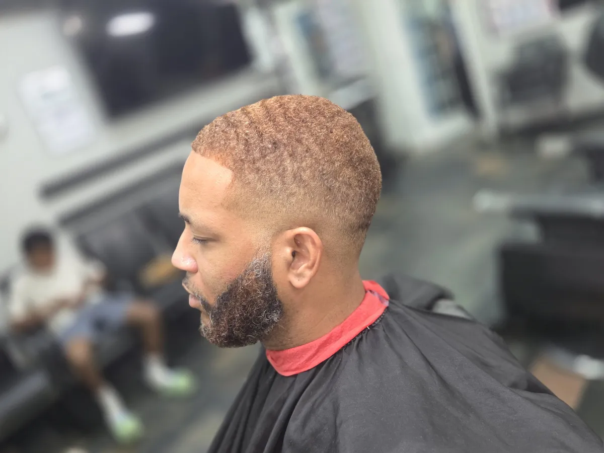 Men’s fade haircut by faded by Pablo Barber in Katy, Texas