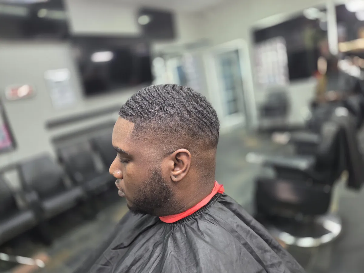 Low fade haircut by faded by Pablo Barber and Katy, Texas