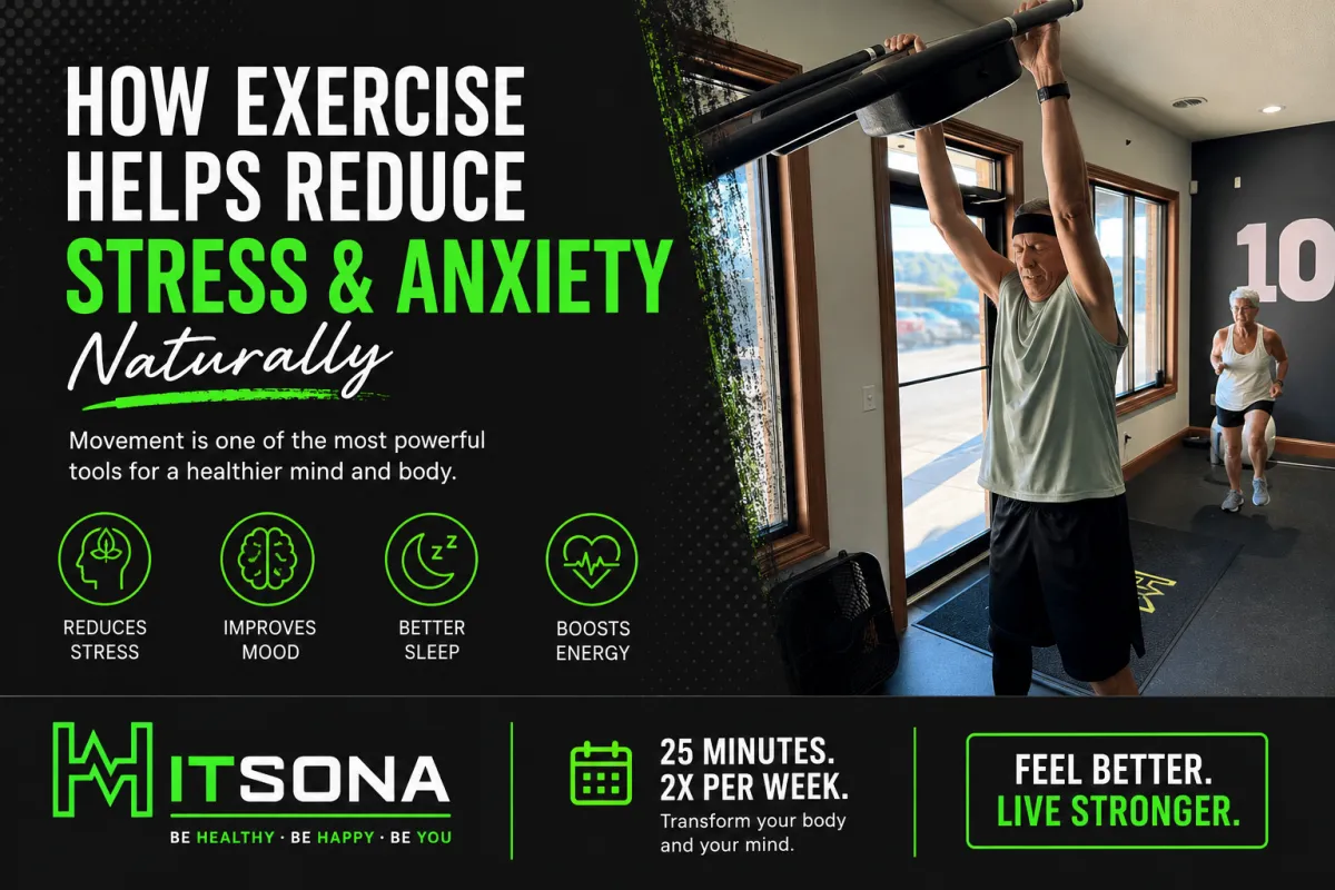 How Exercise Helps Reduce Stress and Anxiety Naturally