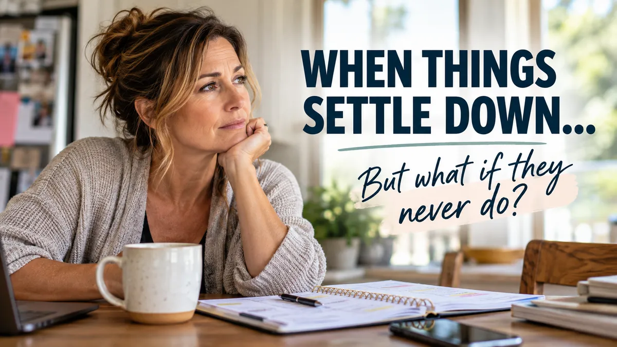 "I'll Reach Back Out When Things Settle Down." But Will You?