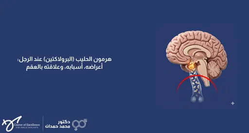 هرمون الحليب (البرولاكتين) عند الرجل: أعراضه، أسبابه، وعلاقته بالعقم – د. محمد حمدان