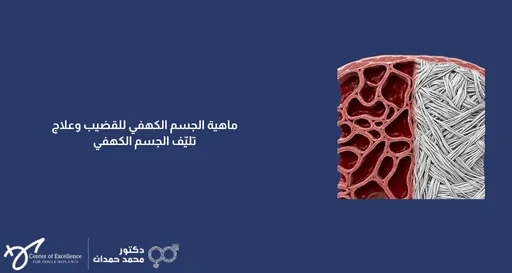 ماهية الجسم الكهفي للقضيب وعلاج تليف الجسم الكهفي، رسم توضيحي للأنسجة الداخلية، شرح دكتور محمد صمدات.