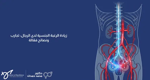 زيادة الرغبة الجنسية لدى الرجال: رسم توضيحي للجهاز البولي والتناسلي مع نصائح وتجارب، شرح دكتور محمد صمدات.