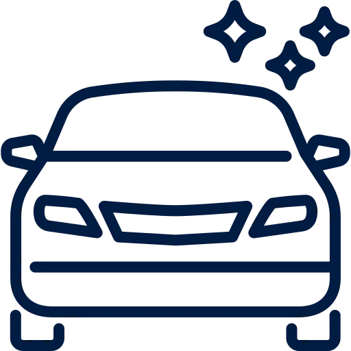 Clean car icon – spotless and comfortable vehicles for every rental