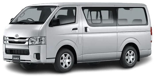Toyota hiace for rent in Sandakan and Tawau - Affordable van rental