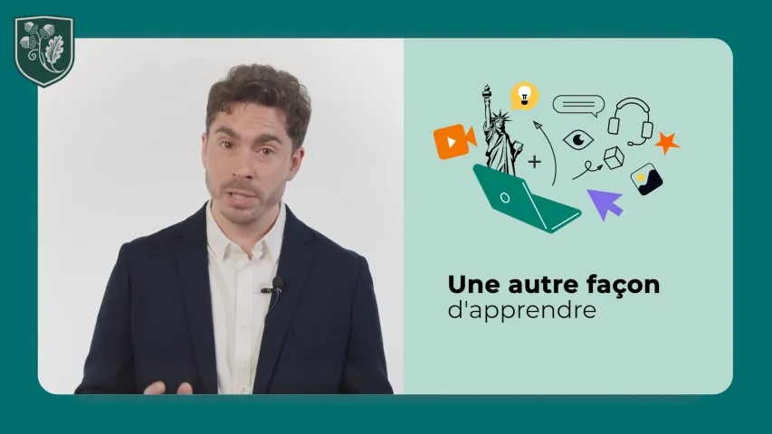 Extrait d'une vidéo réalisée pour Academica International Studies présentant le programme de leur double diplôme