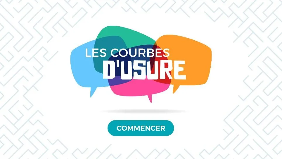 Page de présentation d'un module sur les courbes d'usure