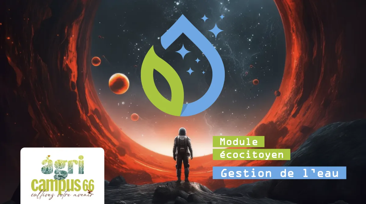 Exemple de module e-learning sur la gestion de l'eau.