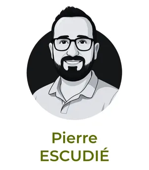 Illustration e noir et blanc de Pierre Escudié