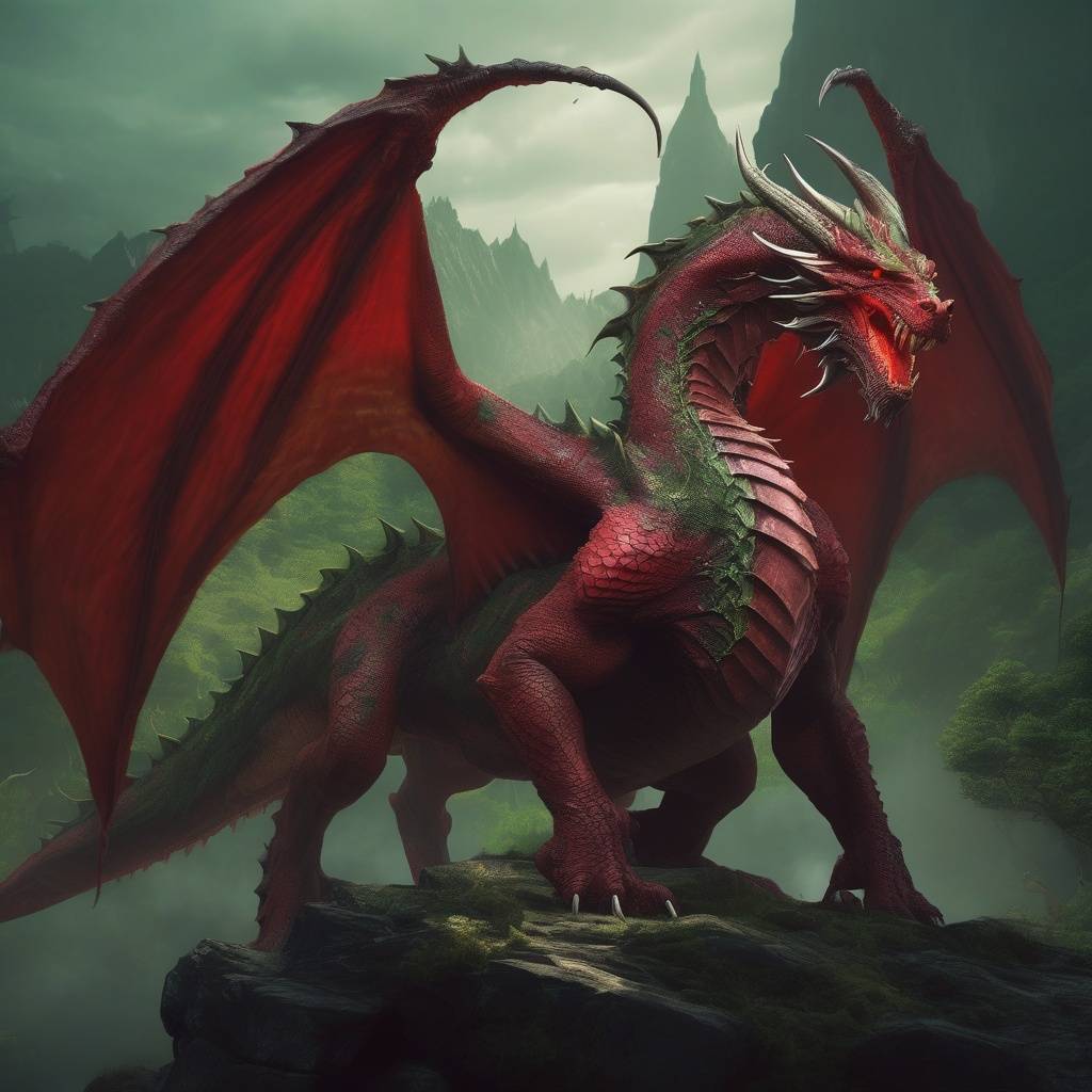 Irgaroth – Reohr gyermeke, a vörös sárkány „Hatalmas vörös sárkány kiterjesztett szárnyakkal, zöld pikkelymintákkal és tüzes lehelettel; Reohr gyermekeként a pusztítás ura.”