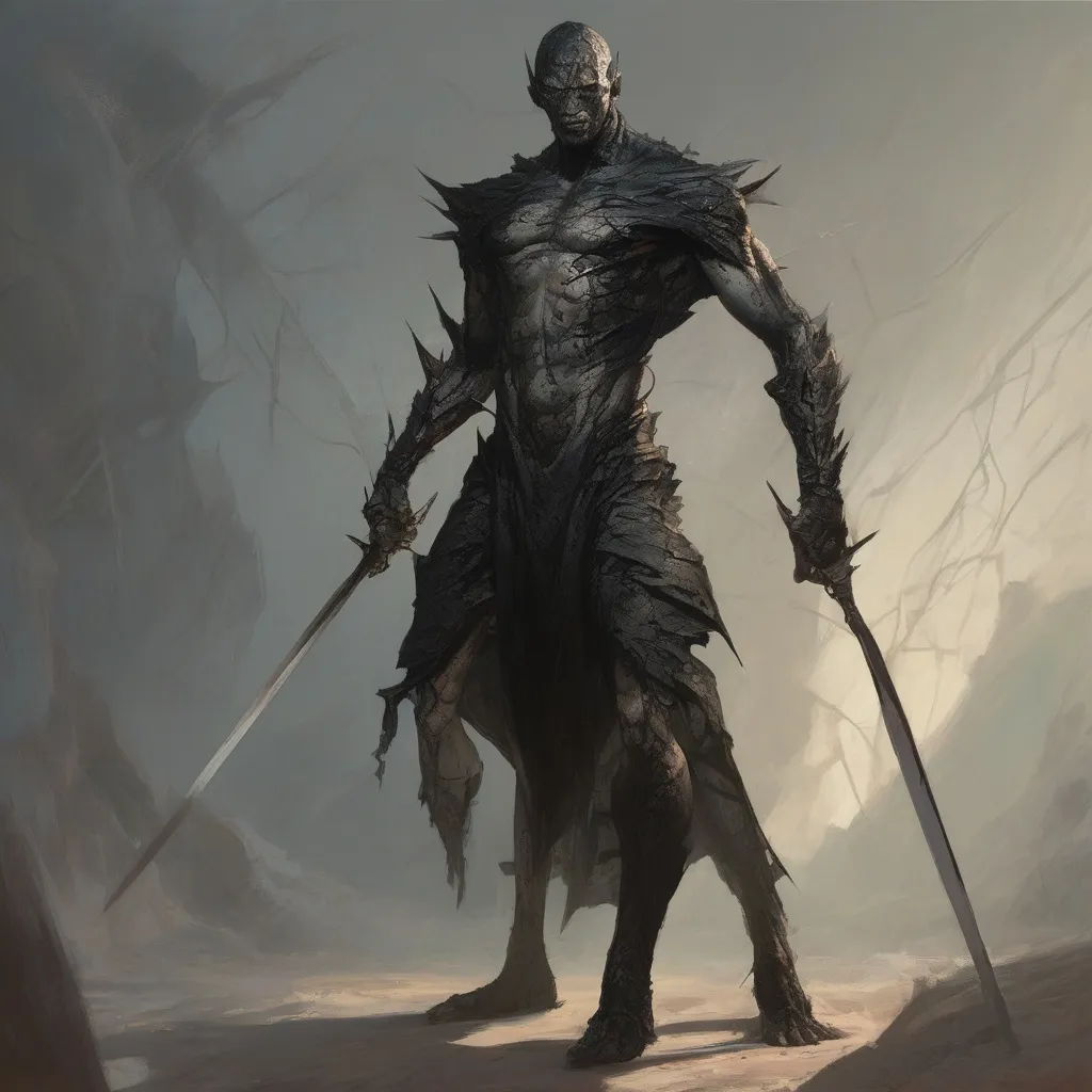 Akhokiafvo – Akion teremtménye„Sötét, pengekezű árnyharcos humanoid, koponyaszerű fejjel és két hosszú karddal; Akion alakváltó és kémkedő teremtménye.”