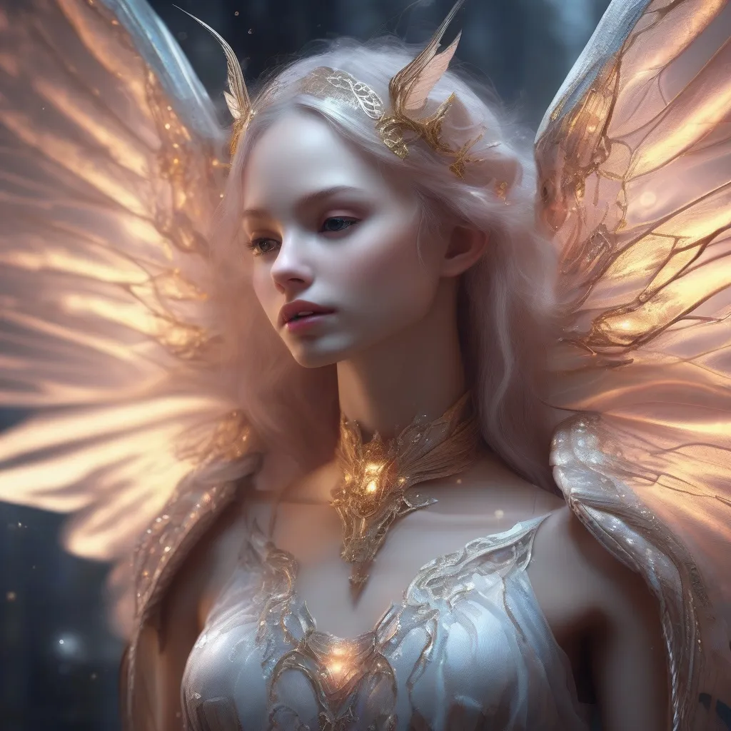 „Alsórendű angyal Ykarus világában, finom arcvonásokkal, aranyló szárnyakkal és éteri fényben úszó megjelenéssel.”