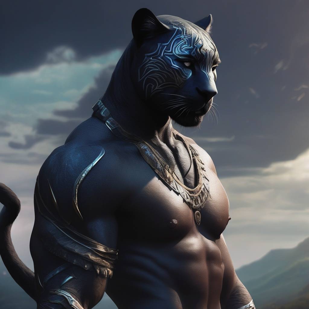 „Párduc-ember az Ykarus világában – elegáns és halálosan hatékony harcos, Kalderas dzsungelének kiválasztott őrzője, akit Kyellat isten ajándékozott meg erejével.”