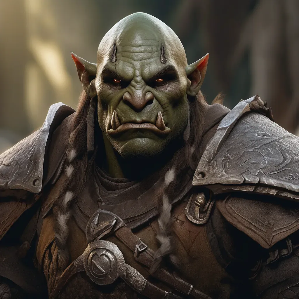 Felföldi ork Ykarus világában, a Szörnyek Földjének kopár vidékein élő barna bőrű és nyugodtabb ork fajta