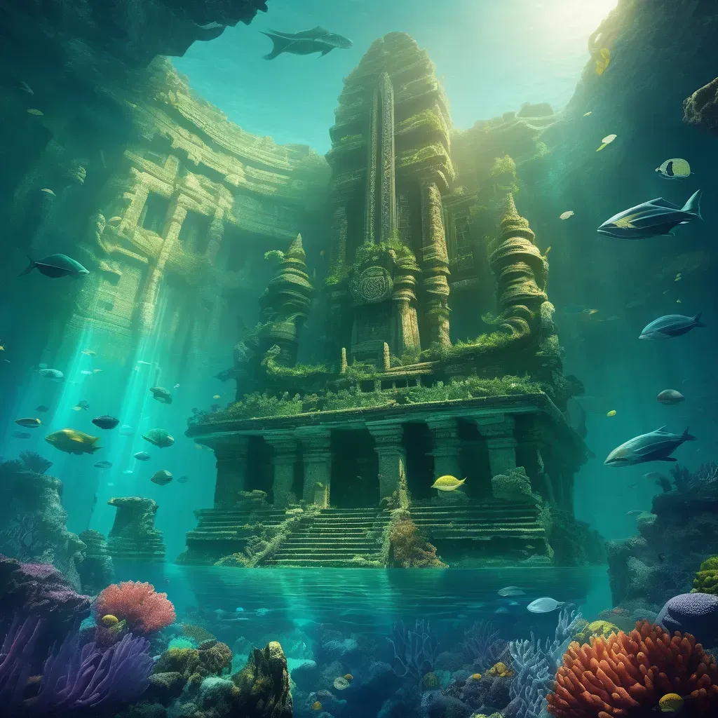 „Thal’Yggara Ykarus világában az Élet Fája mellett, a tenger mélyén rejtőző ősi naga birodalom. A víz alatti templomok és korallal benőtt tornyok az elsüllyedt hatalom és a mélység csendes, mégis éber uralmát jelképezik.”