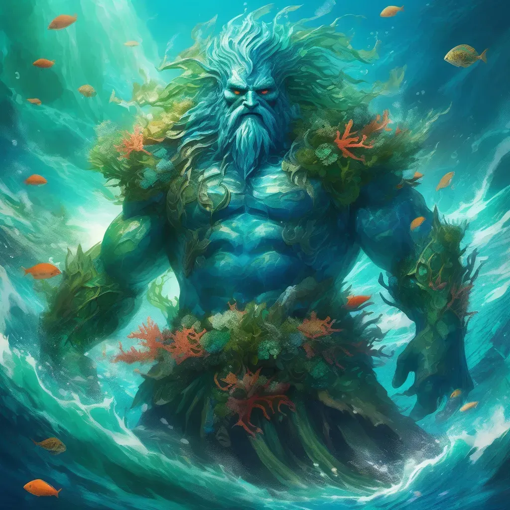 Víz-óriás Ykarus világában, tengerek és folyók mélyén élő isteni eredetű óriás faj, Valkha elméjétől elszakadt hatalmas lény