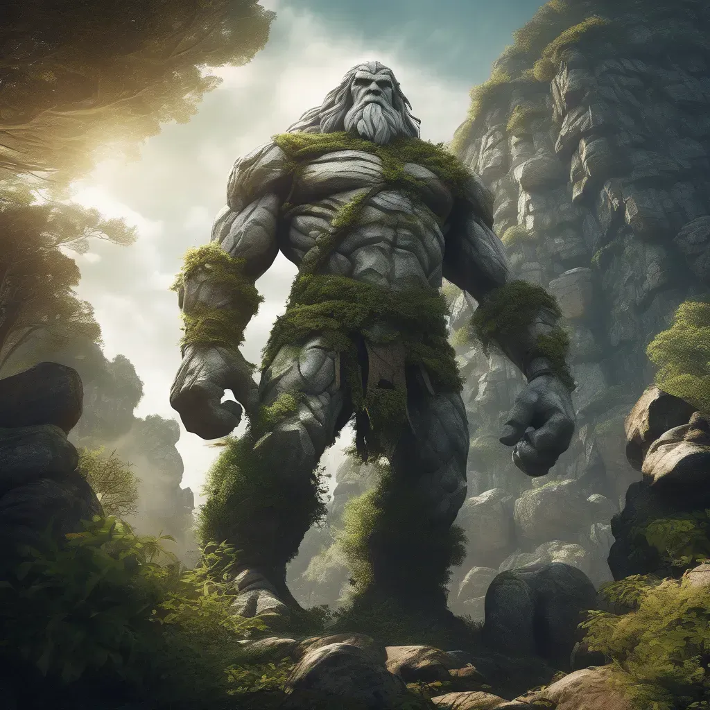 Kő-óriás Ykarus világában, az Élet Fáját védő, sziklatestű ősi lény, Valkha akaratához kötődő hatalmas őrző