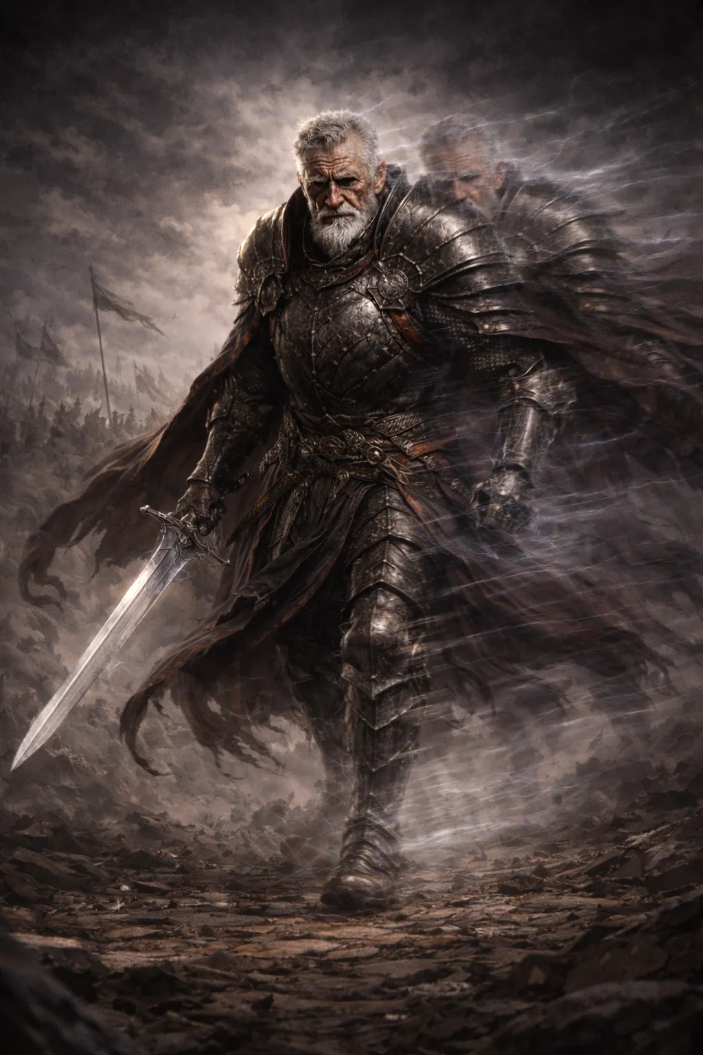 Ykarus karakter – Rupert Aldebrandt tábornok, epikus fantasy harcos