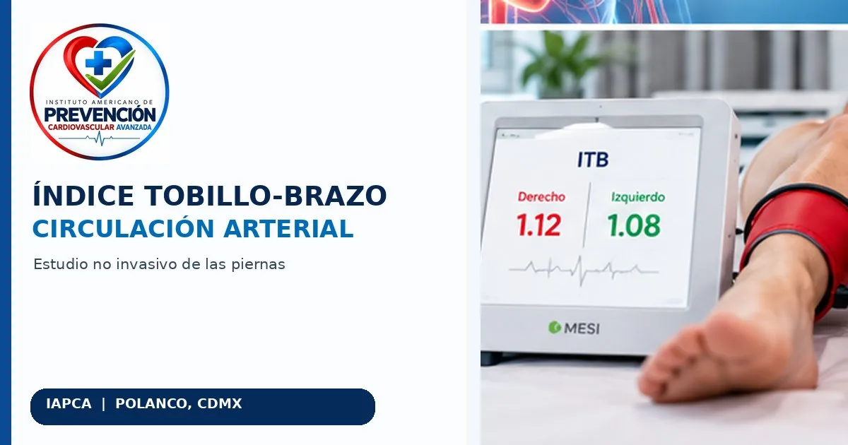 Índice tobillo-brazo: qué detecta y cuándo revisar la circulación de las piernas