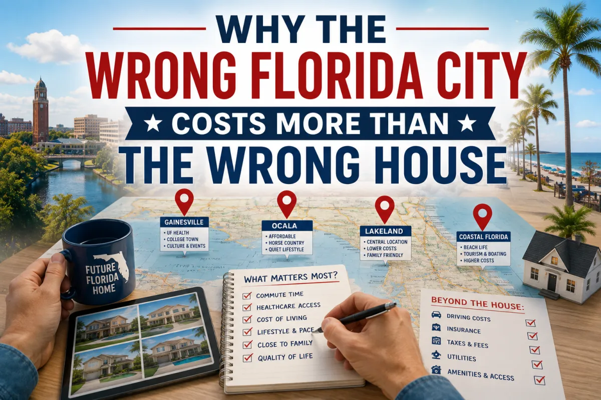 Why the Wrong Florida City Costs More Than the Wrong House