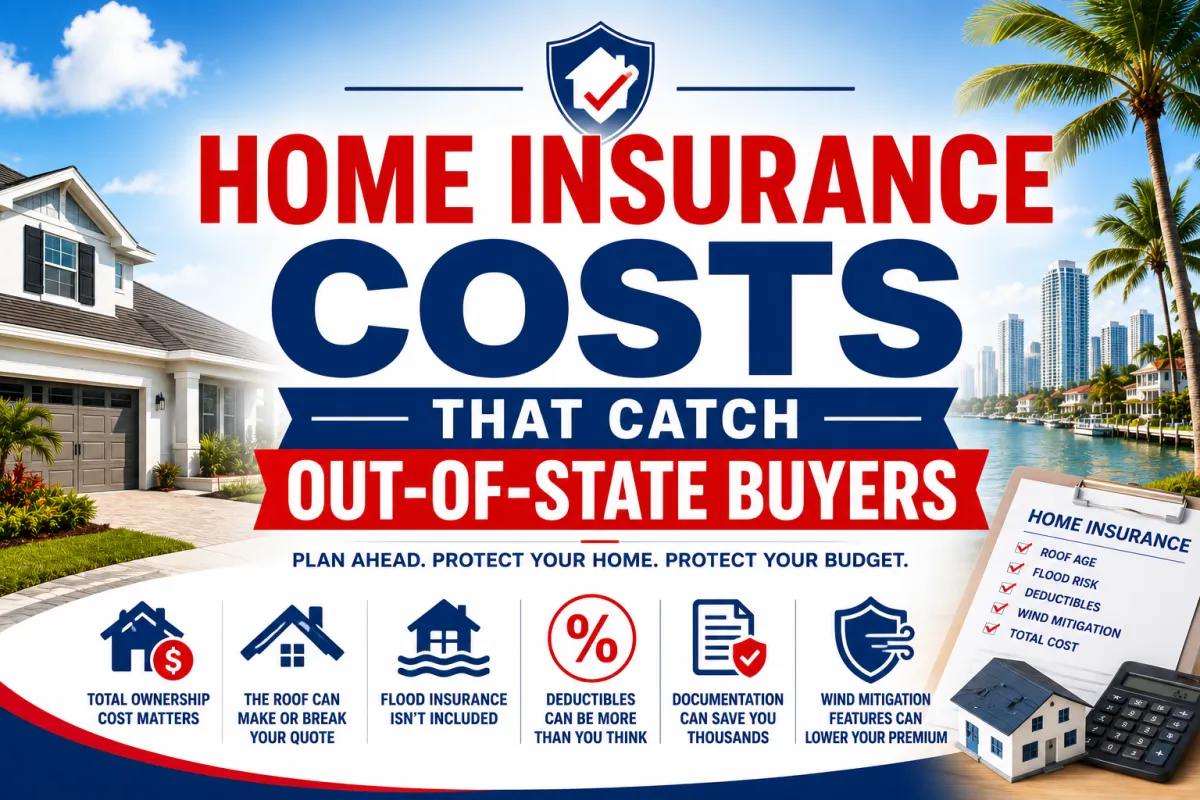 5 Florida Home Insurance Costs That Catch Out-of-State Buyers Off Guard